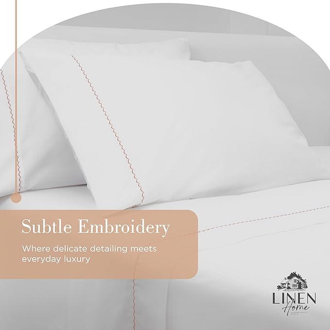 100% Cotton Pillowcase Set - Queen - 2 Piece