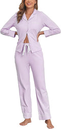 Women's 100% Cotton Pajama Set - Long Sleeve - 2 Piece