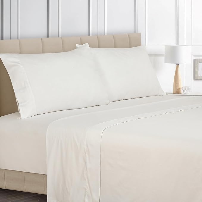 Bamboo Cooling Bed Sheet Set - King - 4 Piece