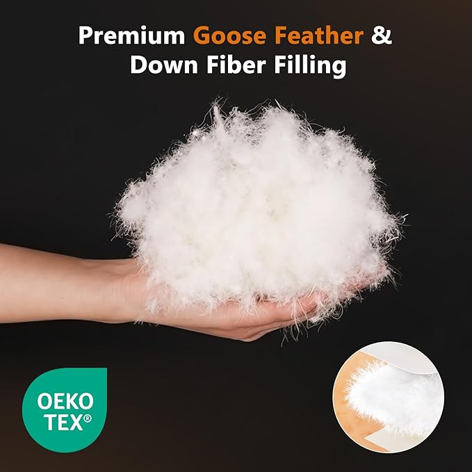 100% Cotton Duvets Down Comforter - Queen - 90 x 90 in
