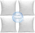 Waterproof Bed Pillow - 4 Piece