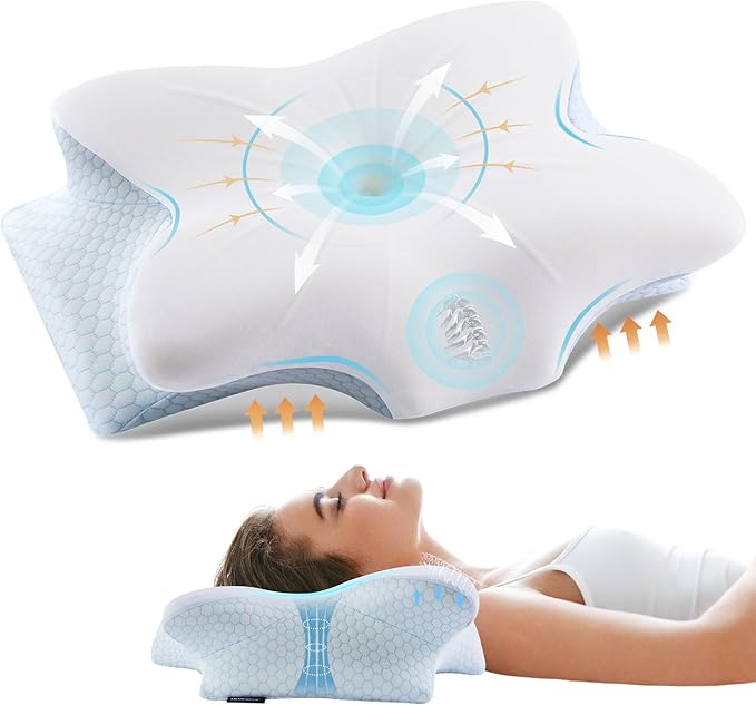Memory Foam Cooling Bed Pillow