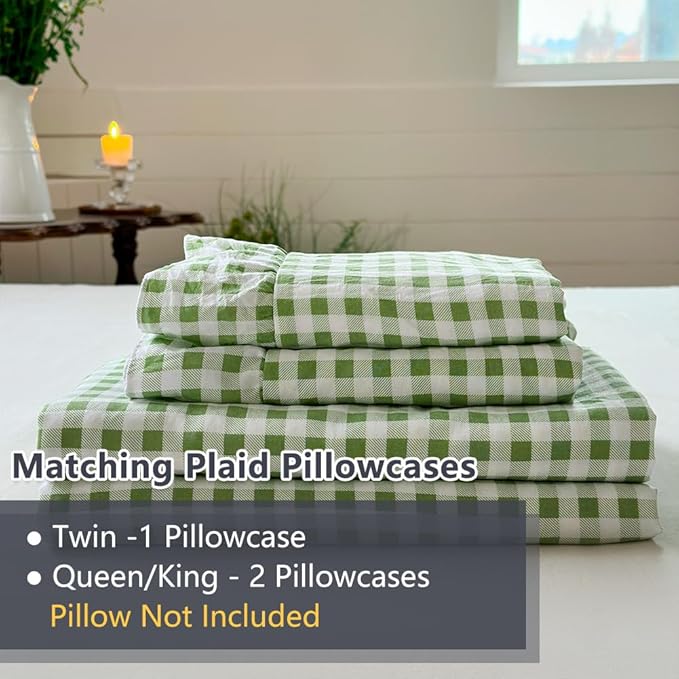 Microfiber Bed Sheet Set - Full - 4 Piece