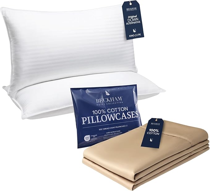Down Alternative Bed Pillow - King