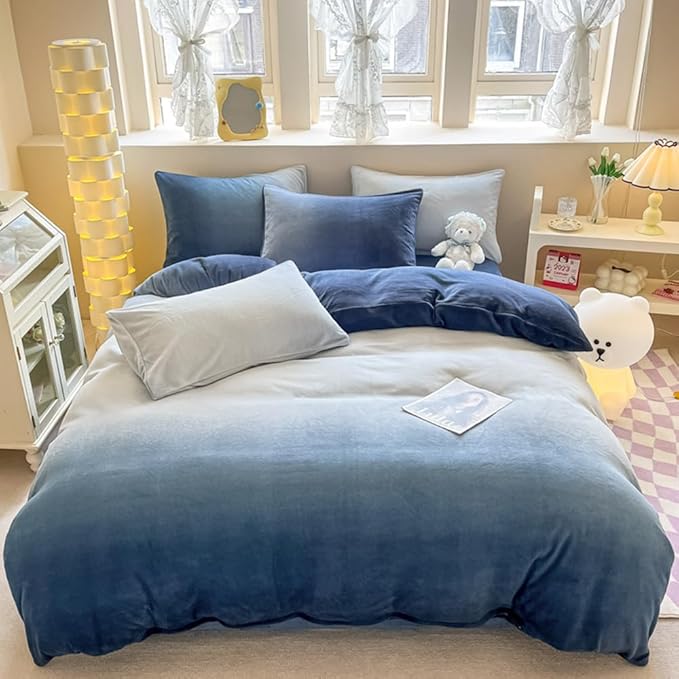 Velvet Comforter Set - California King - 3 Piece