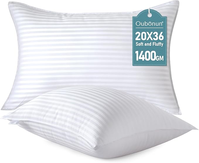 Down Alternative Bed Pillow - King - 2 Piece