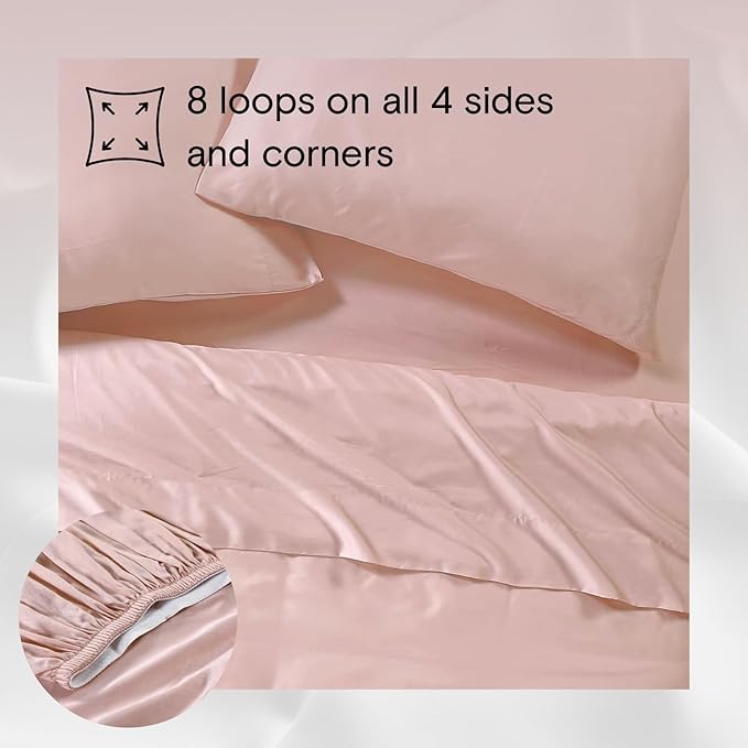 Cooling Bed Sheet Set - Full - 4 Piece