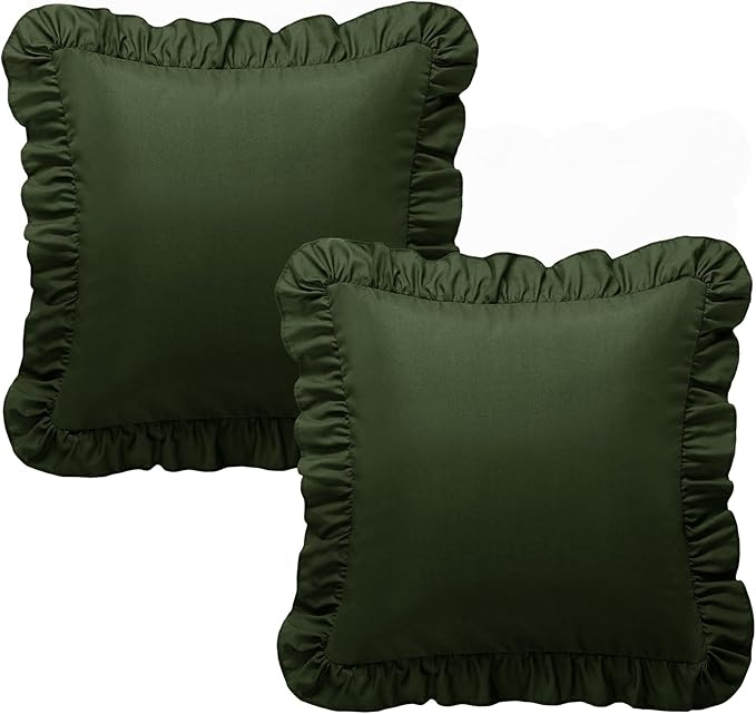 Microfiber Pillowcase Set - 18 x 18 in - 2 Piece