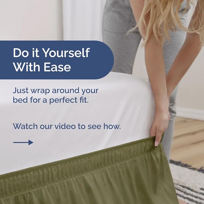 Bed Skirt - King - 15 in Drop