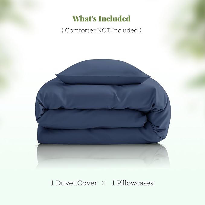 Bamboo Cooling Duvet Cover Set - Twin XL - 2 Piece