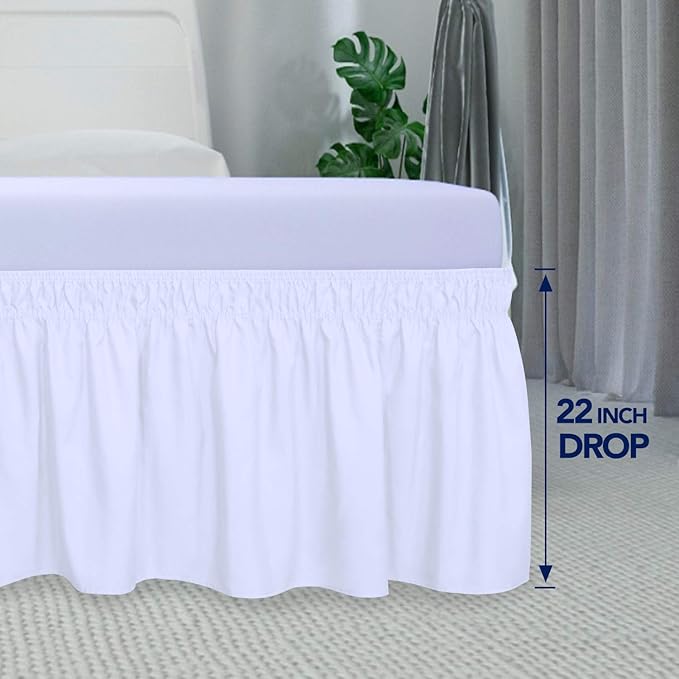 Bed Skirt - Twin XL - 22 in Drop