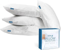 Waterproof Pillow Protector - Queen - 20 x 30 in - 4 Pack