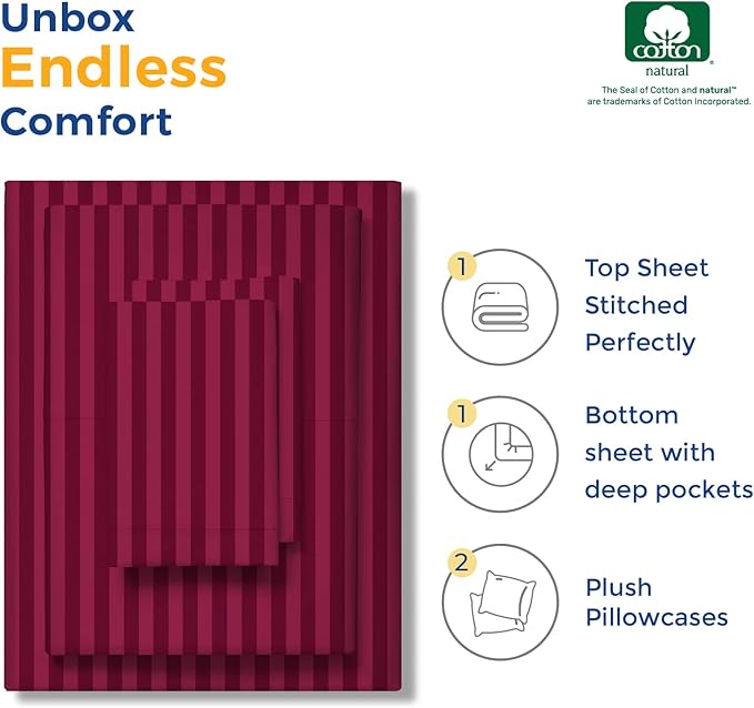 Bed Sheet Set - Twin XL - 3 Piece