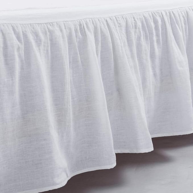 Linen Bed Skirt - Queen
