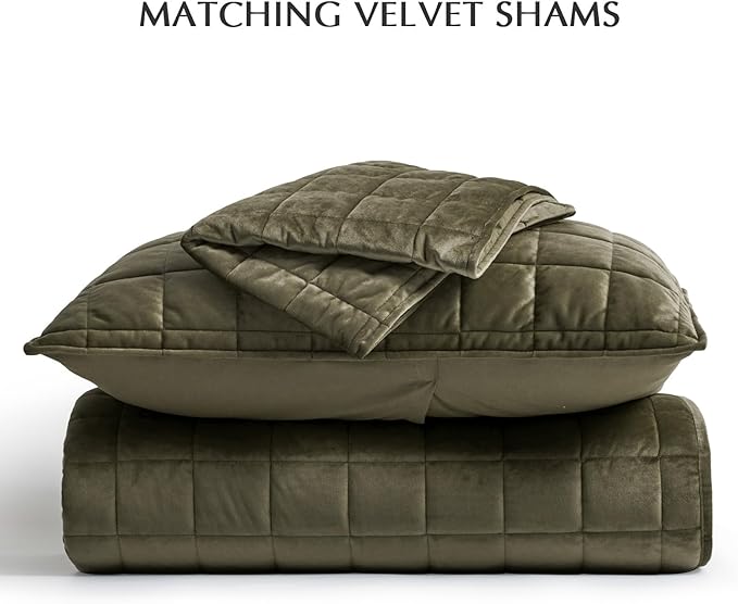 Velvet Quilt Set - Queen