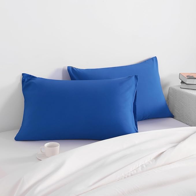 Microfiber Pillowcase Set - Standard - 20 x 26 in - 2 Pack - 2 Piece