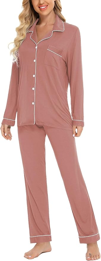Women's Pants Pajama Set - Long Sleeve - 2 Piece