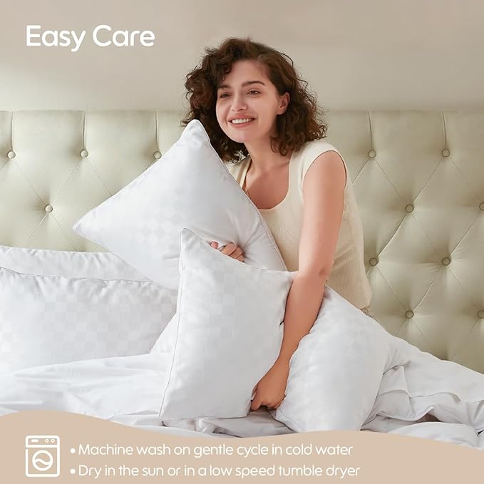 Down Alternative Cooling Bed Pillow - Standard - 2 Piece