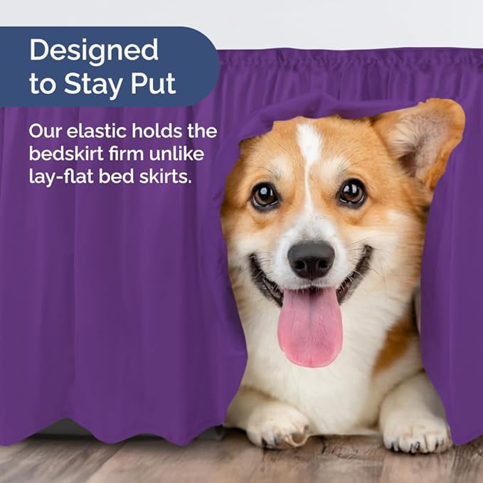 Bed Skirt - Twin XL - 24 in Drop