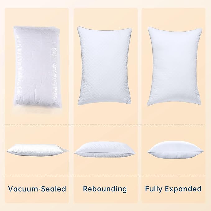 Down Alternative Bed Pillow - Queen - 2 Piece
