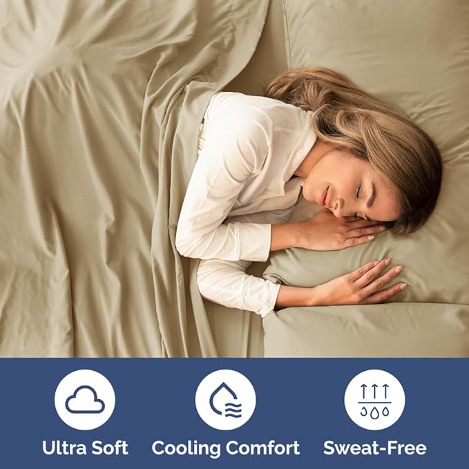 Cooling Bed Sheet Set - Twin - 3 Piece