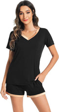 Women's Bamboo Cooling Pajama Set - Short Sleeve - 2 Piece