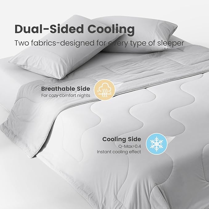 Cooling Duvets Down Comforter - Queen