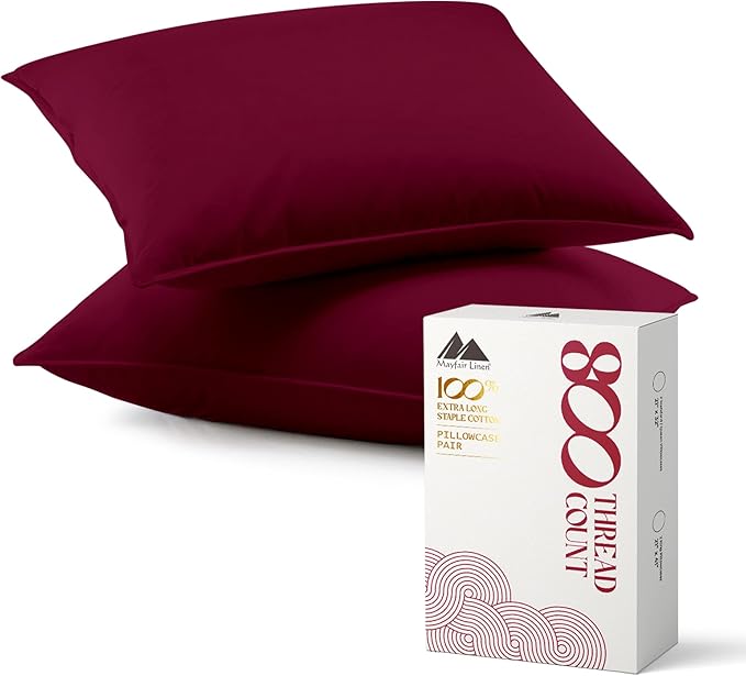 Linen Pillowcase Set - Queen - 2 Piece