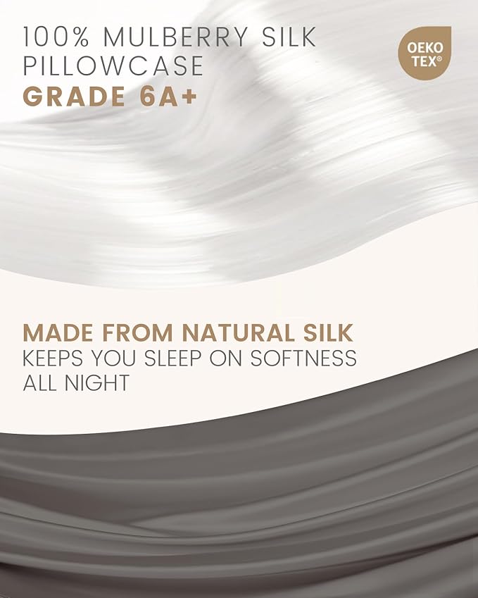 Mulberry Silk Hypoallergenic Pillowcase - Standard