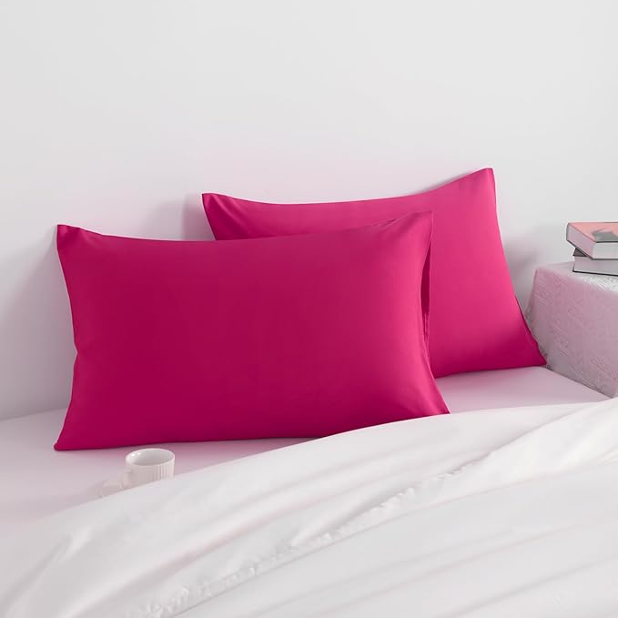 Microfiber Pillowcase Set - King - 20 x 36 in - 2 Pack - 2 Piece