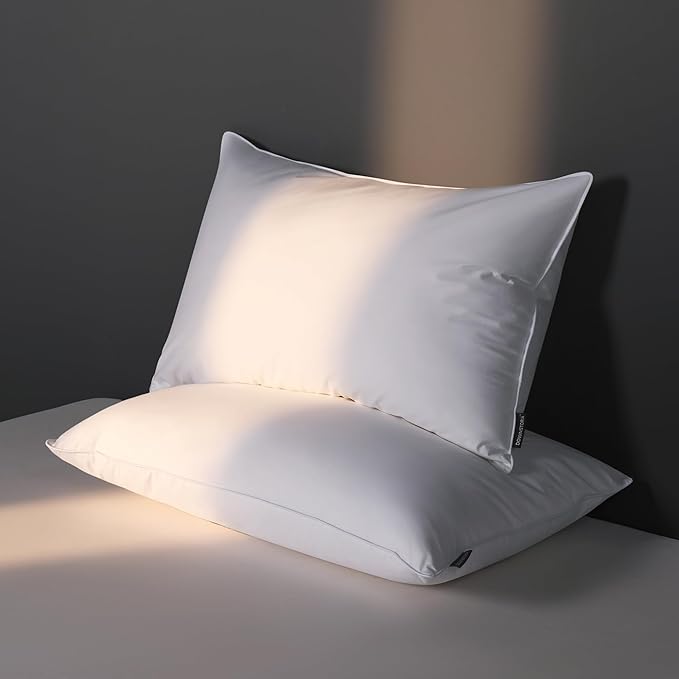 100% Cotton Bed Pillow - Standard - 2 Pack