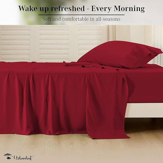 Bed Sheet Set - Twin - 16 in Deep Pocket - 3 Piece