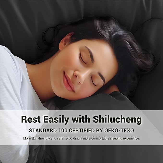 Bamboo Cooling Bed Sheet Set - King - 4 Piece