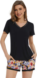 Women's Bamboo Cooling Pajama Set - Short Sleeve - 2 Piece