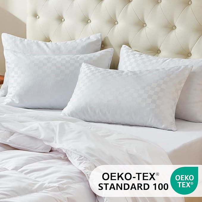 Down Alternative Cooling Bed Pillow - Standard - 2 Piece