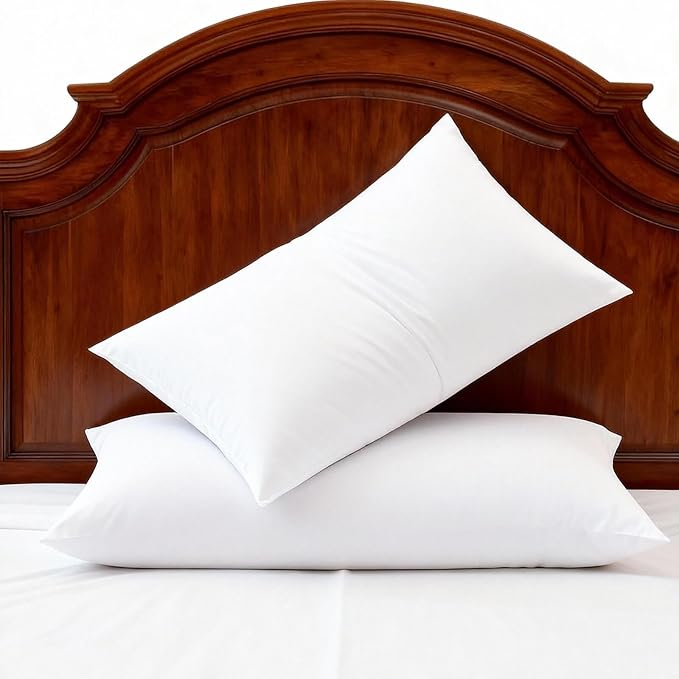 Down Alternative Bed Pillow - Queen - 20 x 30 in - 2 Piece