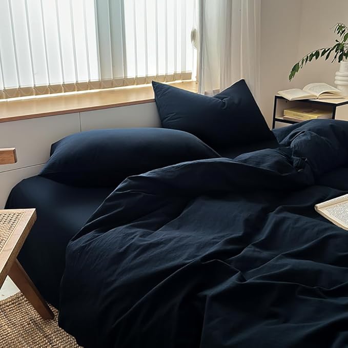 Linen Duvet Cover Set - King