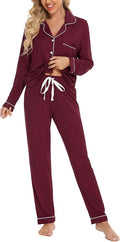 Women's Pants Pajama Set - Long Sleeve - 2 Piece