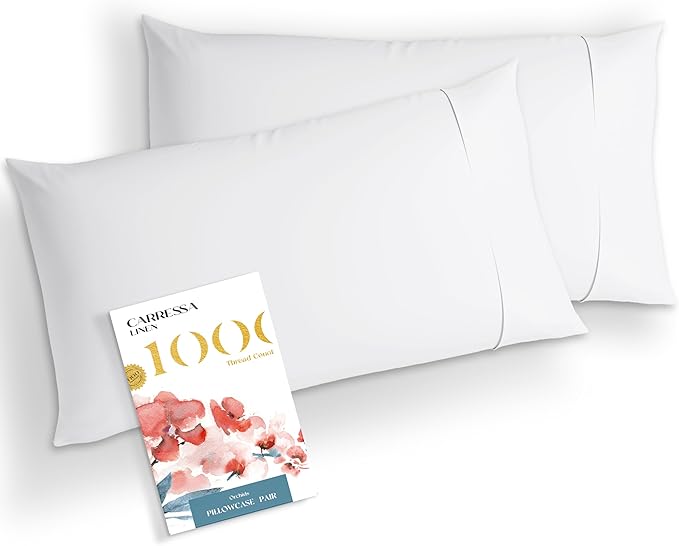 Linen Cooling Pillowcase Set - Queen - 2 Piece