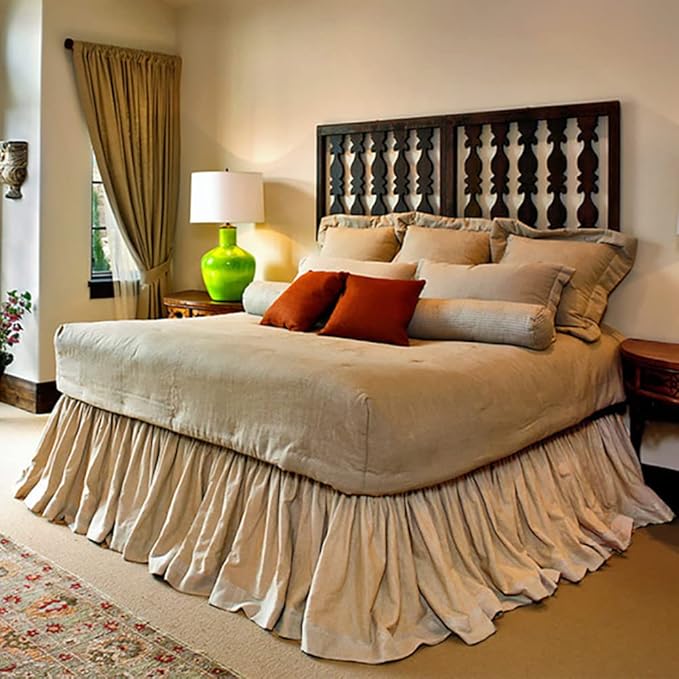 Linen Bed Skirt - King