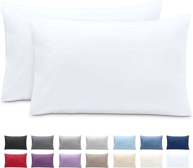 Microfiber Cooling Pillowcase Set - Queen - 2 Piece