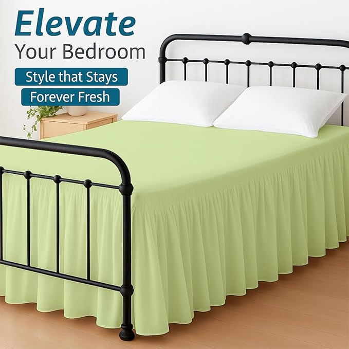 Linen Bed Skirt - Full