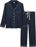 Women's Bamboo Cooling Pajama Set - Long Sleeve