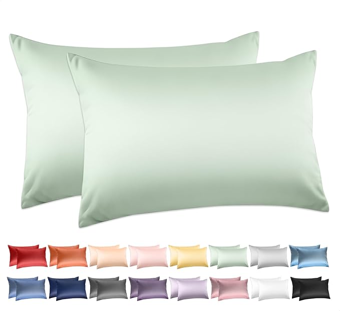 100% Cotton Pillowcase Set - Standard - 20 x 26 in - 2 Piece