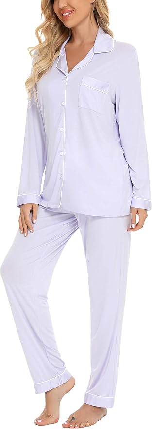 Women's Pants Pajama Set - Long Sleeve - 2 Piece