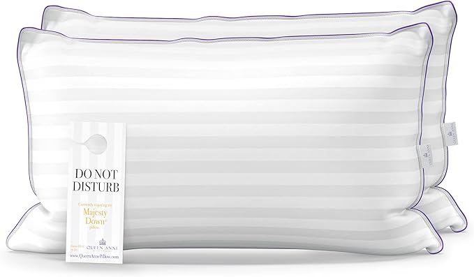 Down Alternative Hypoallergenic Bed Pillow - King - 2 Pack