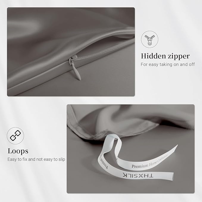 Mulberry Silk Cooling Duvet Cover - Queen