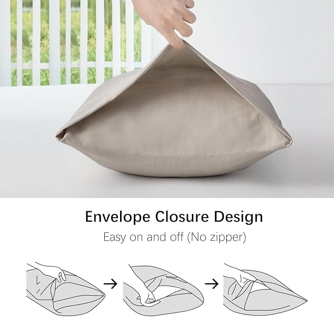 Microfiber Pillowcase - King - 20 x 40 in