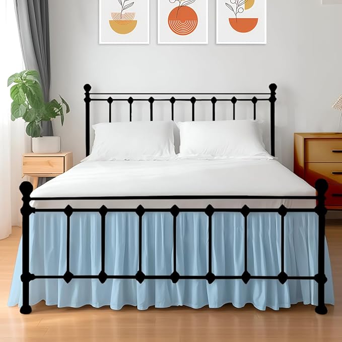Linen Bed Skirt - King