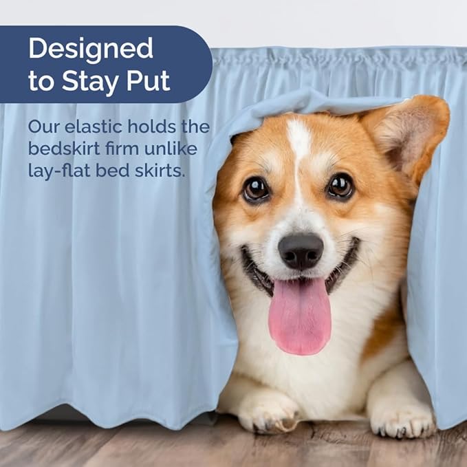 Bed Skirt - Queen - 15 in Drop